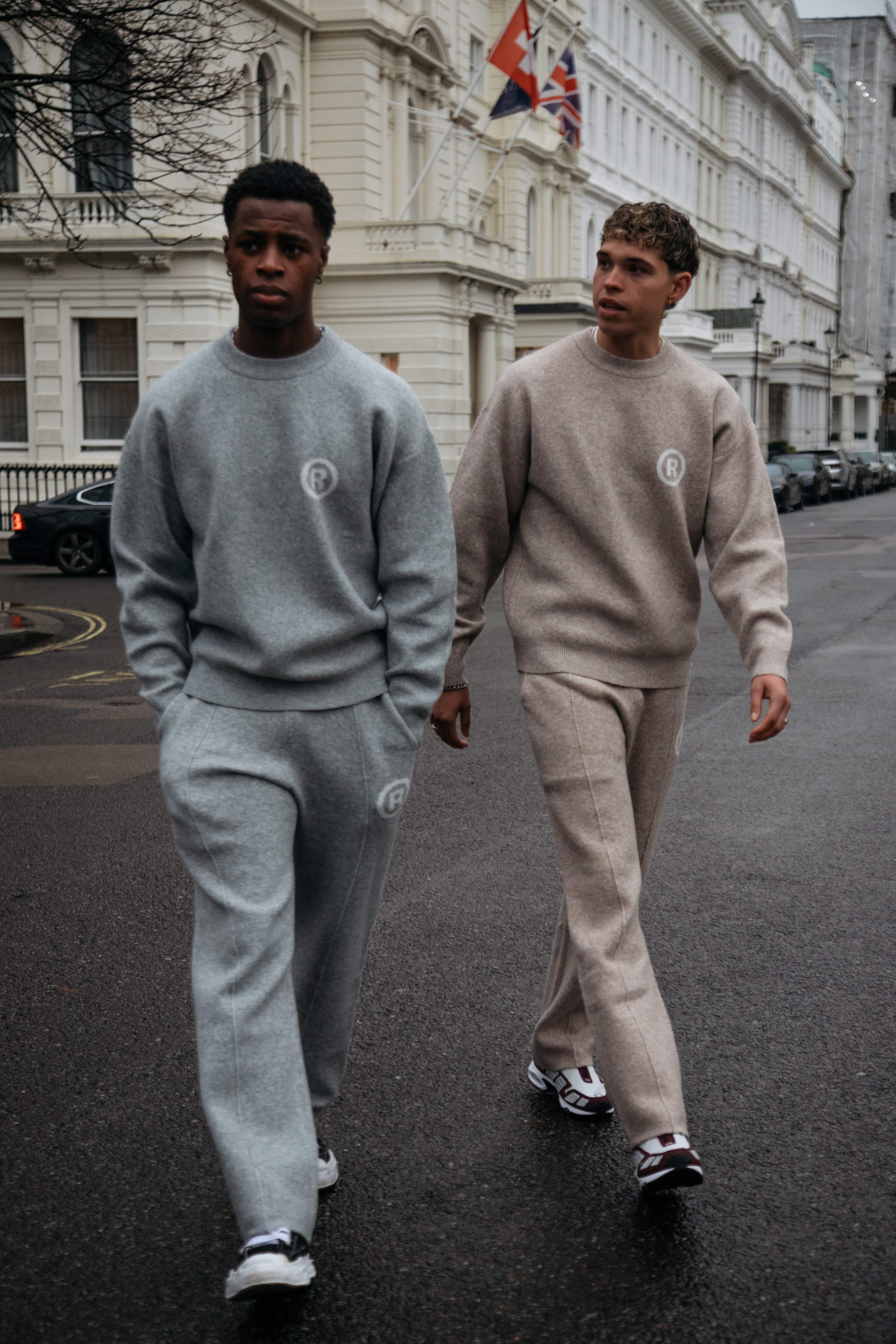 Grey Knit RMDY. Studios Joggers